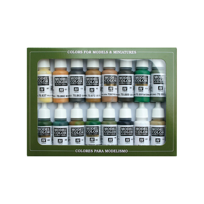 ALLIED WWII PAINT SET